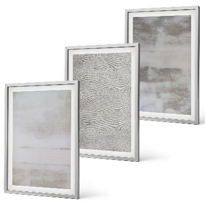Gerahmtes bilderset Moderne minimalistische Texturen
