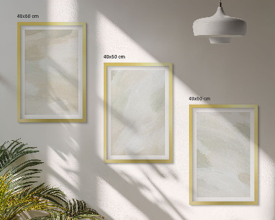 Gerahmtes bilderset Leuchtende Farben, abstrakter Boho-Stil