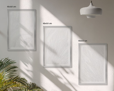 Gerahmtes bilderset Elegante Marmorstruktur