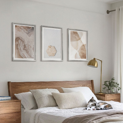 Gerahmtes bilderset Designerabstraktion der Natur
