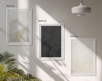 Bilder-3er-set mit rahmen Strukturen schattieren Minimalismus