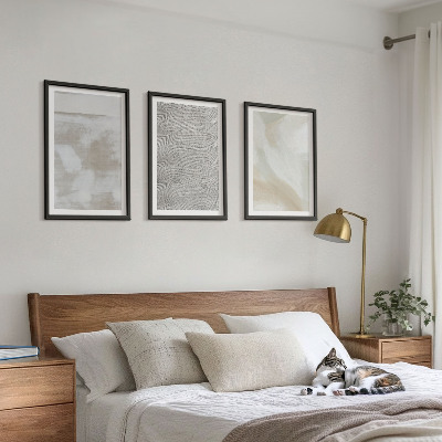 Bilder-3er-set mit rahmen Abstraktes modernes Design
