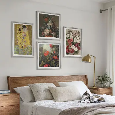 Wanddeko-Set Blumen des Baumes nach Gustav Klimt