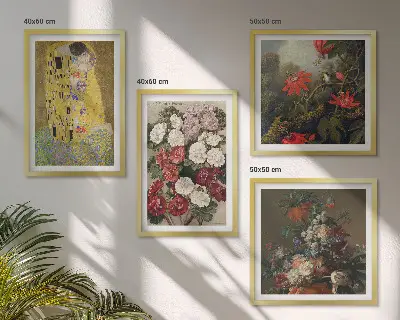 Wanddeko-Set Blumen des Baumes nach Gustav Klimt