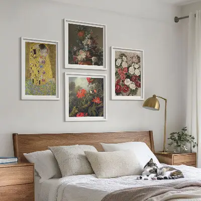 Wanddeko-Set Blumen des Baumes nach Gustav Klimt