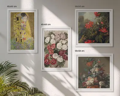 Wanddeko-Set Blumen des Baumes nach Gustav Klimt