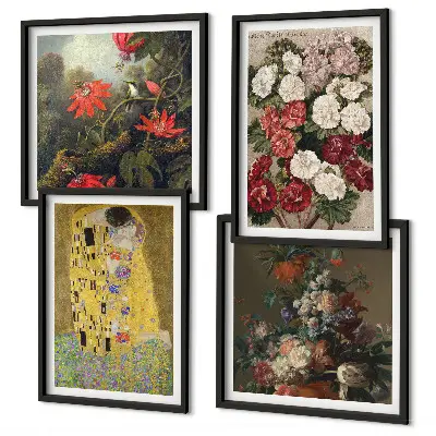 Wanddeko-Set Blumen des Baumes nach Gustav Klimt