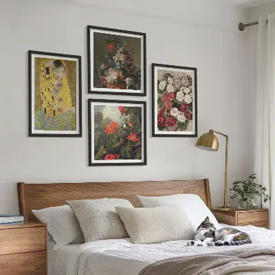 Wanddeko-Set Blumen des Baumes nach Gustav Klimt