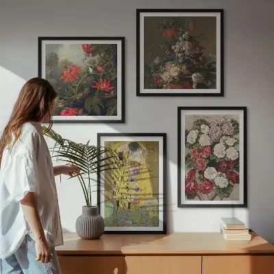 Wanddeko-Set Blumen des Baumes nach Gustav Klimt