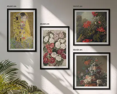 Wanddeko-Set Blumen des Baumes nach Gustav Klimt