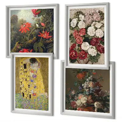 Wanddeko-Set Blumen des Baumes nach Gustav Klimt