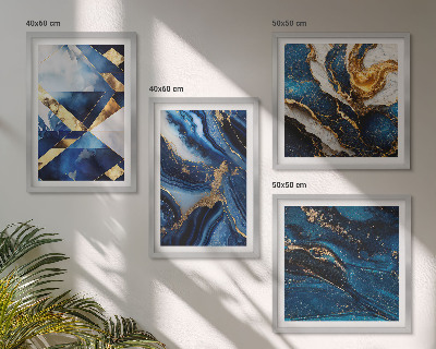Wanddeko-set Abstrakte, elegante Muster