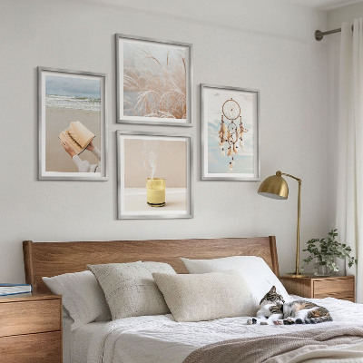 Wanddeko-set Sommerlandschaften im Boho-Stil
