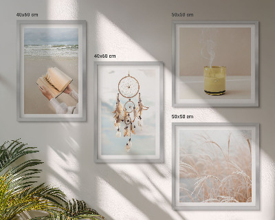 Wanddeko-set Sommerlandschaften im Boho-Stil