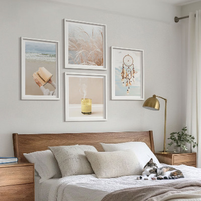Wanddeko-set Sommerlandschaften im Boho-Stil