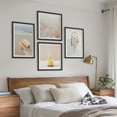 Wanddeko-set Sommerlandschaften im Boho-Stil