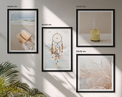 Wanddeko-set Sommerlandschaften im Boho-Stil