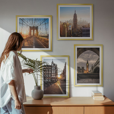 Wanddeko-set London-Ansichtsgemälde-Set