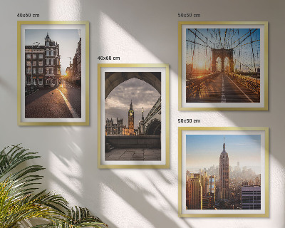 Wanddeko-set London-Ansichtsgemälde-Set