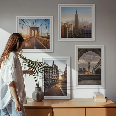 Wanddeko-Set London Ansichtsgemälde