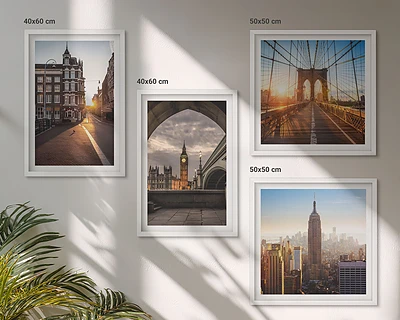 Wanddeko-Set London Ansichtsgemälde