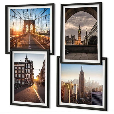 Wanddeko-Set London Ansichtsgemälde