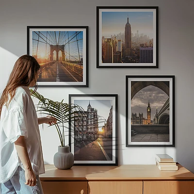 Wanddeko-Set London Ansichtsgemälde