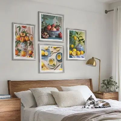Wanddeko-Set im stilvollen Matisse-Figuren-Design