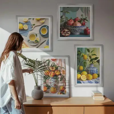 Wanddeko-Set im stilvollen Matisse-Figuren-Design