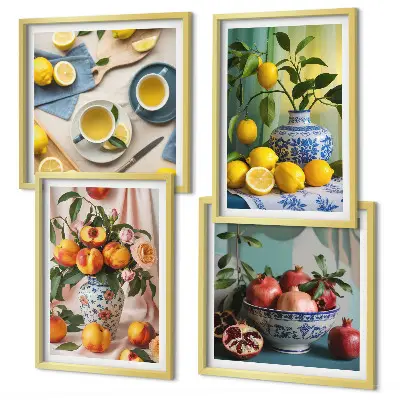 Wanddeko-Set im stilvollen Matisse-Figuren-Design