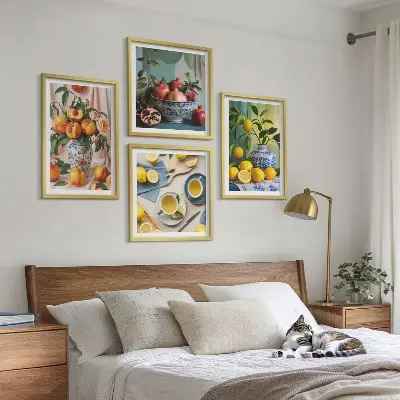 Wanddeko-Set im stilvollen Matisse-Figuren-Design