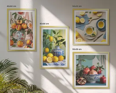Wanddeko-Set im stilvollen Matisse-Figuren-Design