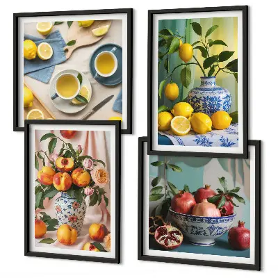 Wanddeko-Set im stilvollen Matisse-Figuren-Design