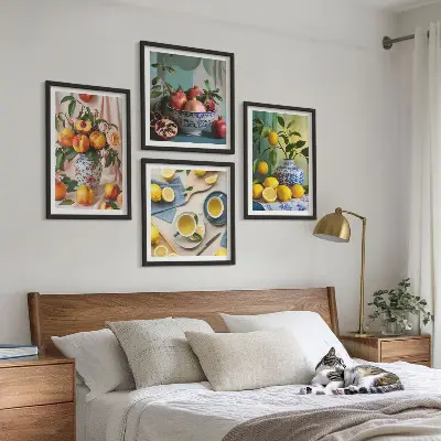 Wanddeko-Set im stilvollen Matisse-Figuren-Design