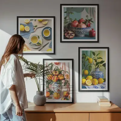 Wanddeko-Set im stilvollen Matisse-Figuren-Design