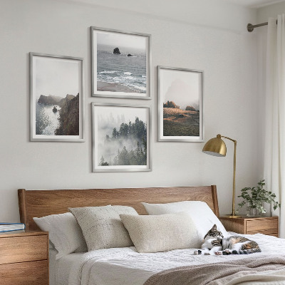 Wanddeko-set Landschaften aus Bergen und Meer