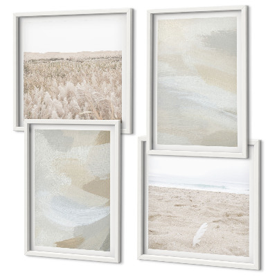 Wanddeko-set Abstrakter Hintergrund mit feinen Strichen