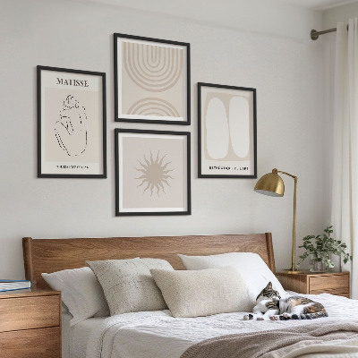 Wanddeko-set Stilvolle minimalistische Linien