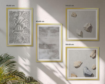 Wanddeko-set Moderne minimalistische Texturen