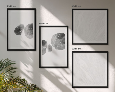 Polyptychon mit rahmen Abstrakte Kunst, Farbspritzer