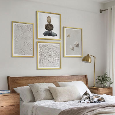 Wanddeko-set Sandsteine ​​moderne Farbe
