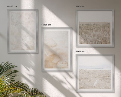 Wanddeko-set Modische Pastelltexturen