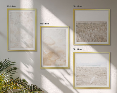 Wanddeko-set Modische Pastelltexturen