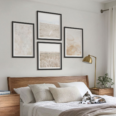 Wanddeko-set Modische Pastelltexturen