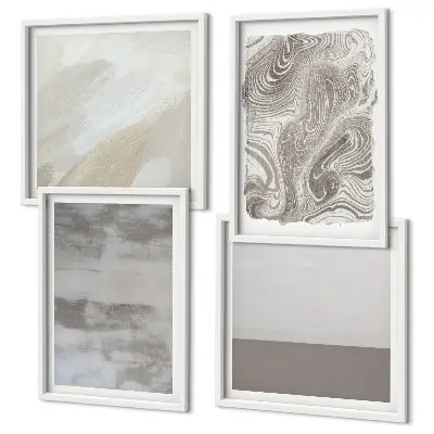 Wanddeko-Set im Industriedesign