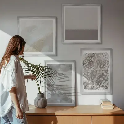 Wanddeko-Set im Industriedesign