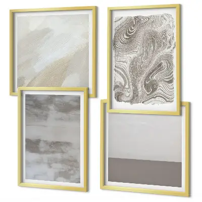 Wanddeko-Set im Industriedesign