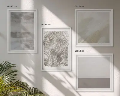 Wanddeko-Set im Industriedesign