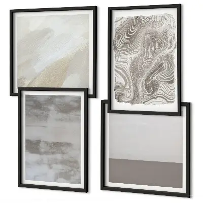 Wanddeko-Set im Industriedesign