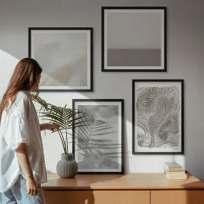 Wanddeko-Set im Industriedesign